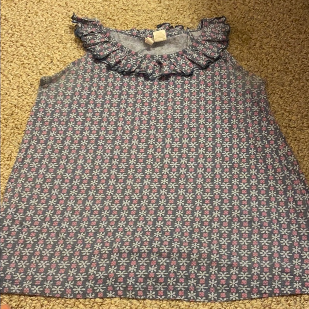 Floral Kids Tank Top